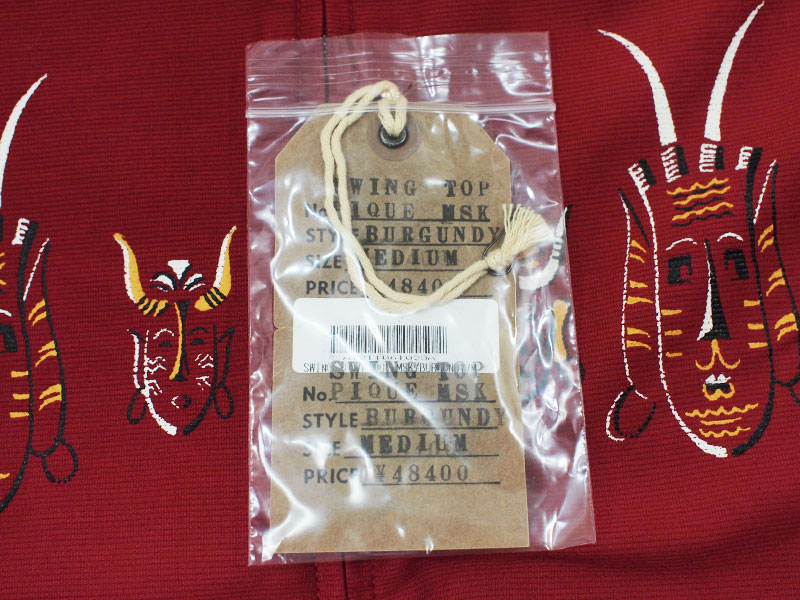 TENDERLOIN 'SWING TOP PIQUE MSK'スウィングトップ ピケ マスク MASK