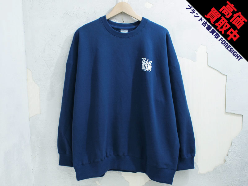 pabst blue ribbon RATS HRCS ラッツ スウェット RATS × Pabst Blue Ribbon HCS 2025 限定 'CREWNECK SWEAT'クルー